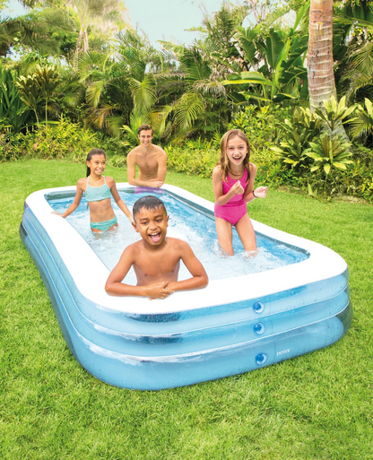 Round Kids Swimming Pool – Colorful Rainbow Design (3ft/4ft/5ft)