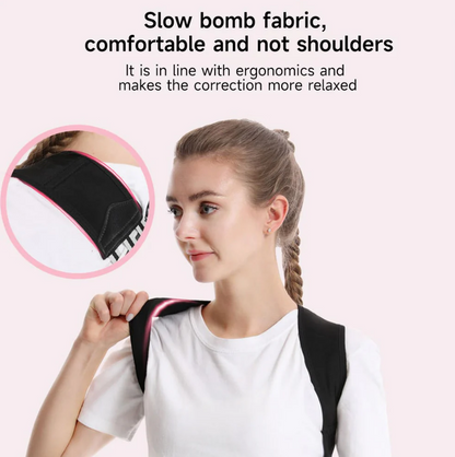 Posture Corrector Belt - Adjustable Back Posture Corrector/ Slouching Relieve Pain Belt Women Men (Free Size)