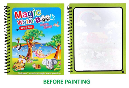Reusable Magic Water Drawing Book {Pack of 4 - At Just Rs - 599/-}