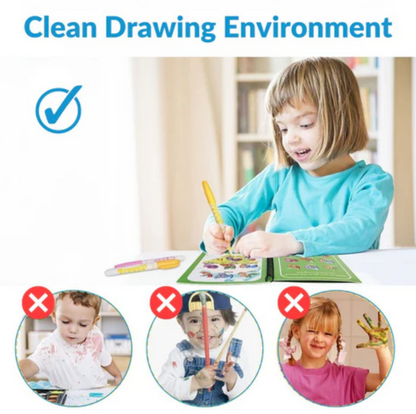 Reusable Magic Water Drawing Book {Pack of 4 - At Just Rs - 599/-}