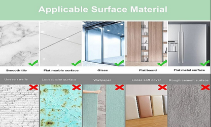 🪞 Plastic Oval Shape Self Adhesive Mirror Sticker (Wall/Tiles) — BOGO Offer Just ₹499/-