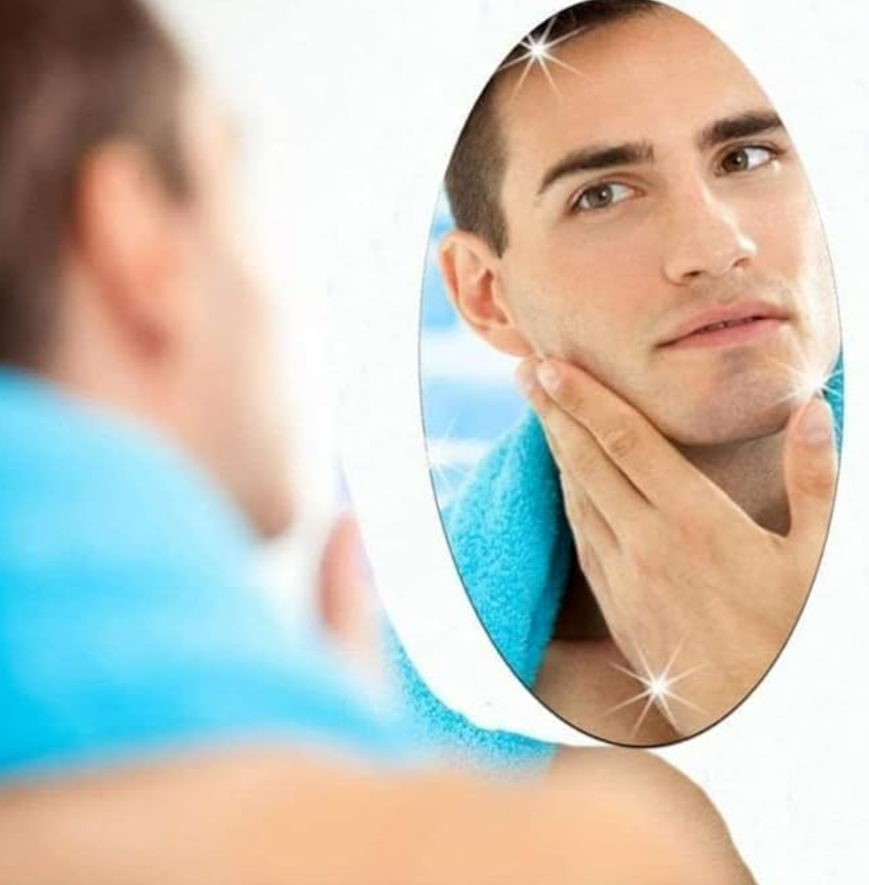 🪞 Plastic Oval Shape Self Adhesive Mirror Sticker (Wall/Tiles) — BOGO Offer Just ₹499/-