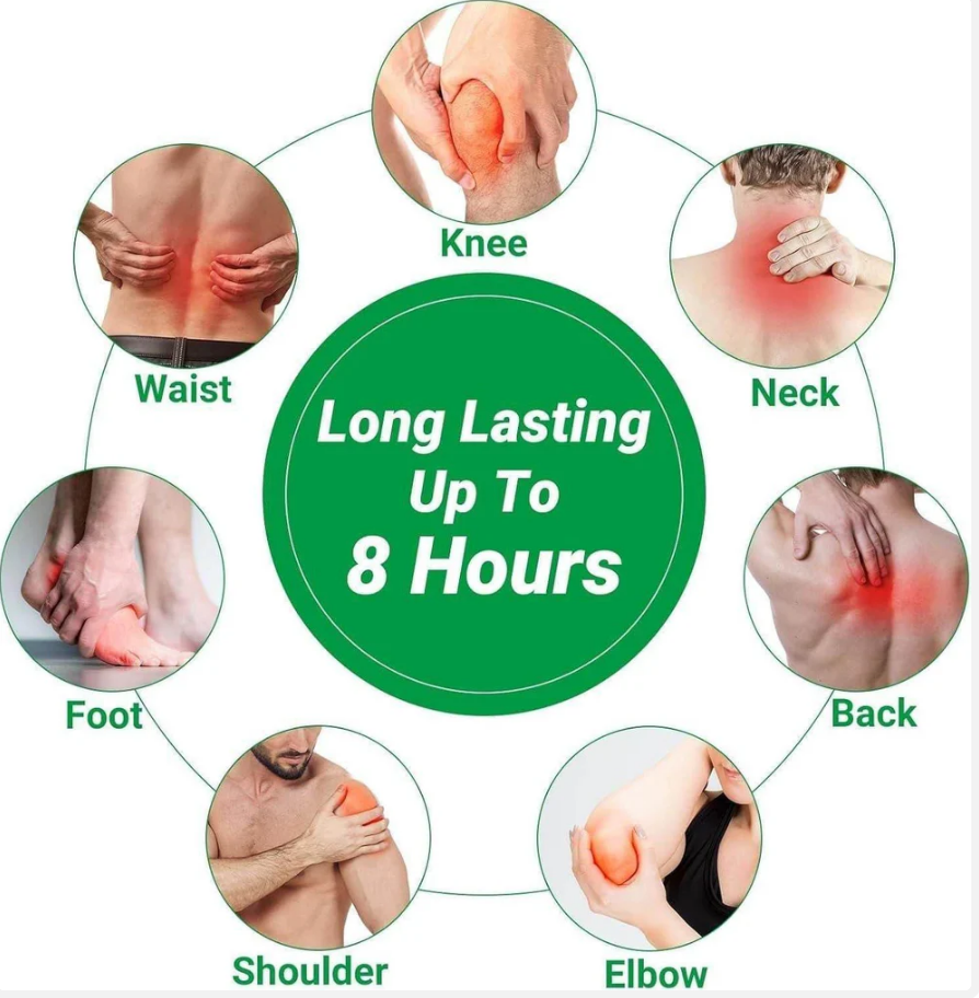 Herbal Knee Patches – Instant Pain Relief in One Patch (Pack of 10, 20, 30)