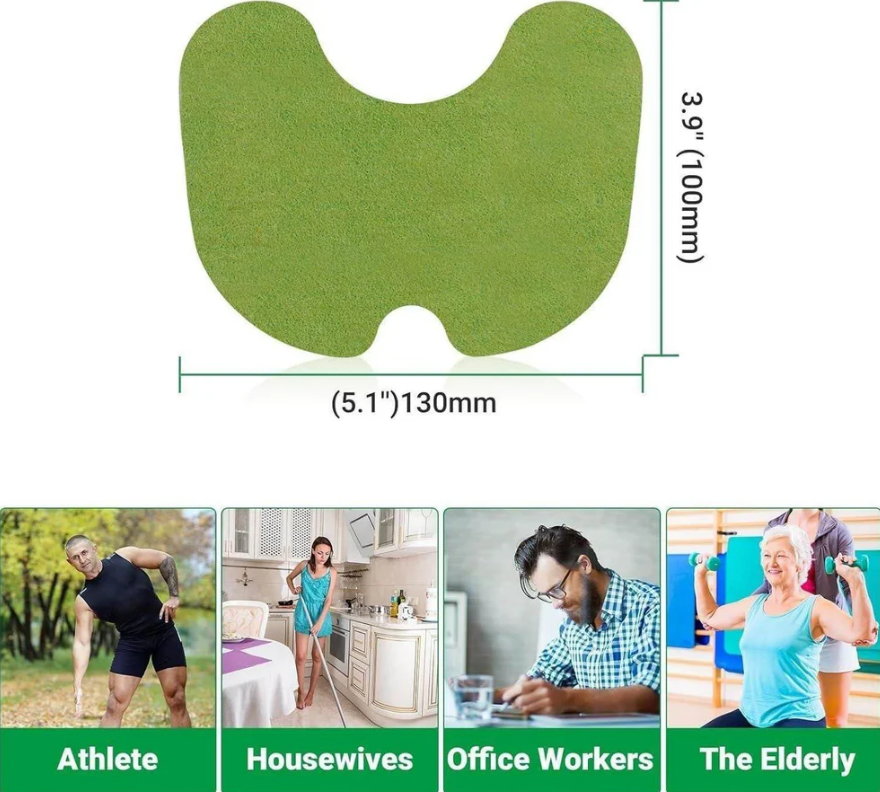 Herbal Knee Patches – Instant Pain Relief in One Patch (Pack of 10, 20, 30)