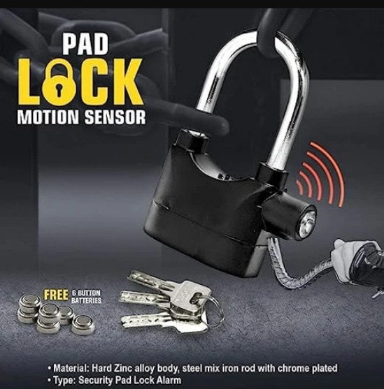 Anti Theft Motion Sensor Lock