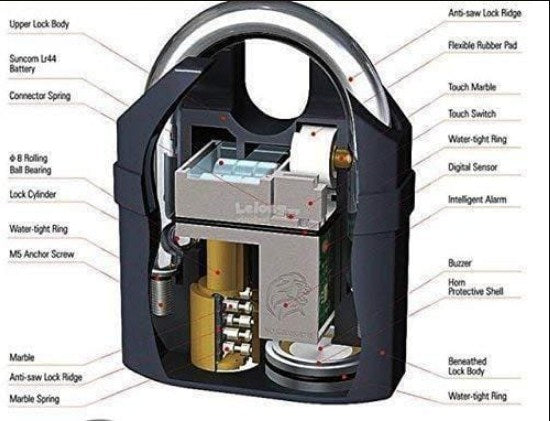 Anti Theft Motion Sensor Lock